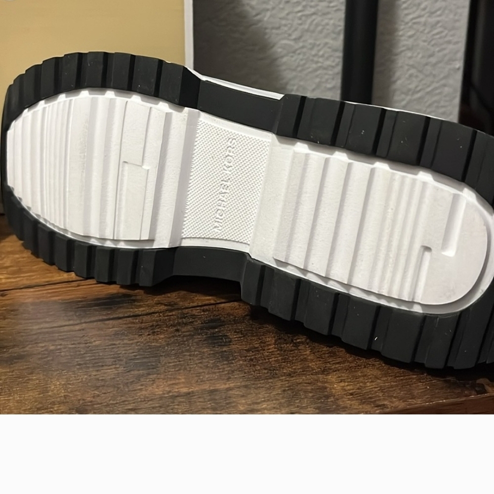 Michael Kors Men's Black Slip-On Sneakers - Picture 4 of 7